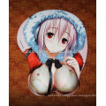 silicone gel mouse pad,sexy cartoon breast girl gel mouse pad,gel breast mouse pad